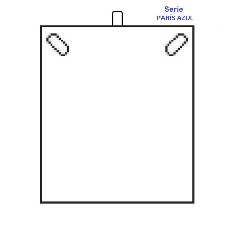 Estuche París collar pequeño 110x155x34 mm.